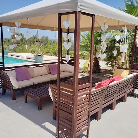 San Josep 6-bed Sleeps 14 Pool & Sea View סן חוזה דה סא טלאיה